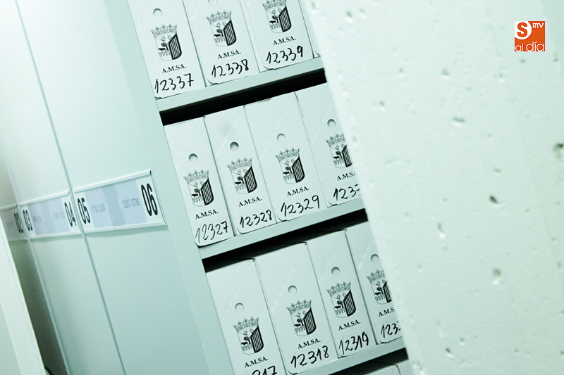 Documentos del remodelado Archivo Municipal. Fotos: Alejandro López