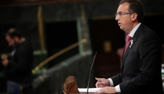 El diputado del Grupo Popular, Bienvenido de Arriba