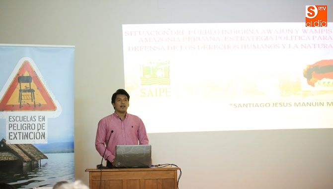 Un momento de la charla impartida por Santiago Manuin