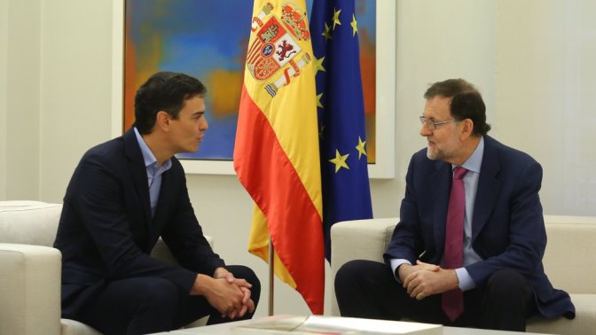 Mariano Rajoy y Pedro Sánchez