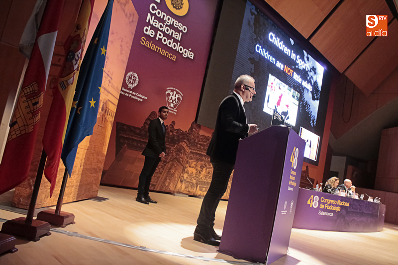 Inauguración del Congreso Nacional con podólogos de siete países (Foto de Álex López)