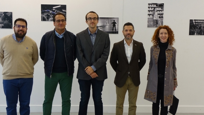 Inauguración de la muestra en El Charro