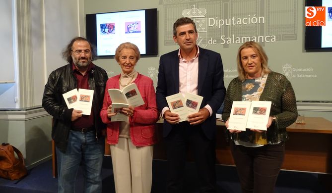 Alfredro Pérez Alencart, Pilar Fernández Labrador, Julián Barrera e Inmaculada Guadalupe