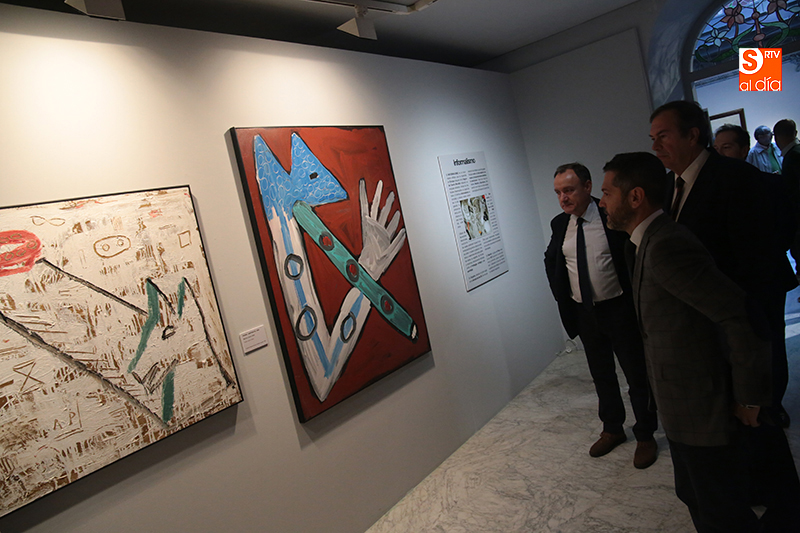 Presentación de la nueva muestra en la Casa Lis / Foto de Alejandro López