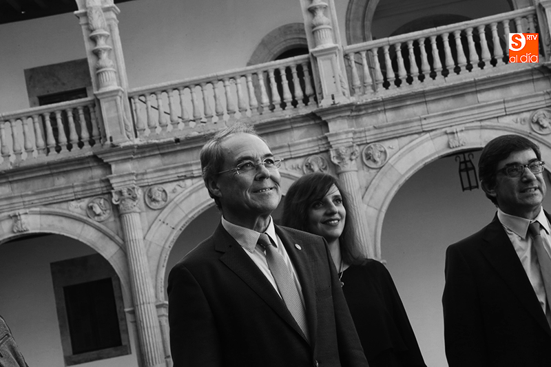 Giner Abati en el Colegio Fonseca / Foto de Alejandro López