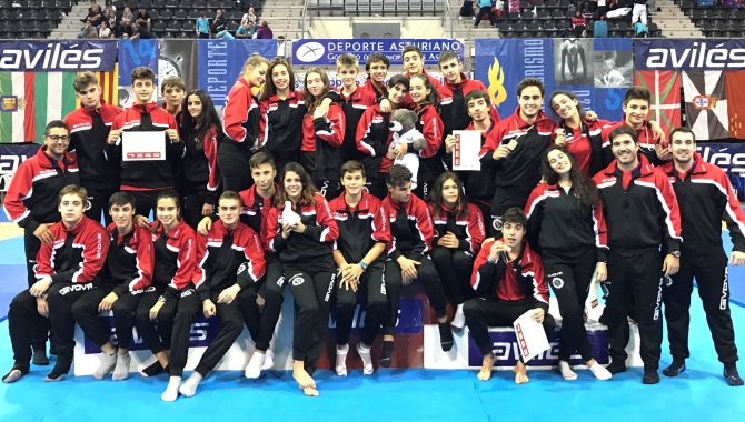 Numerosa participación del Club Doryoku en la Copa de España de Avilés  