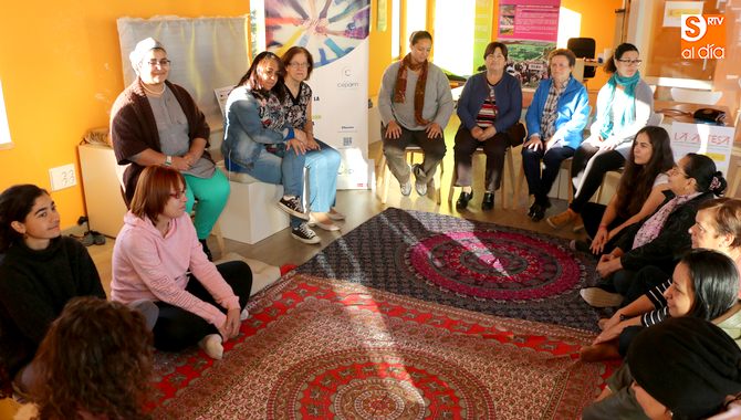 La jornada de este sábado comenzaba con un taller de relajación