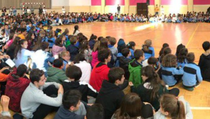 La celebración es una convivencia entre estudiantes de distintos centros de Maristas