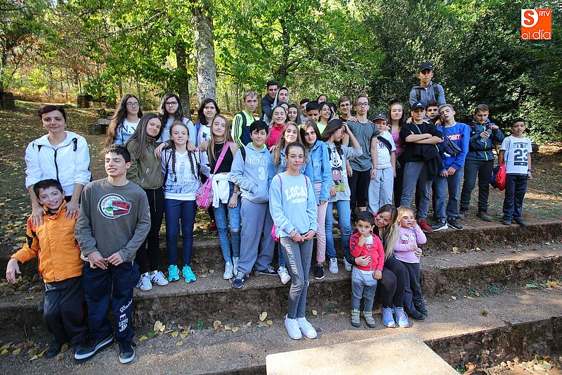 Los alumnos del colegio Alto Alagón visitaron La Honfría