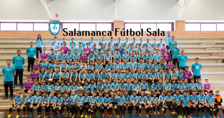 El pabellón de Guadalupe acogió la presentación del CD Salamanca FS  