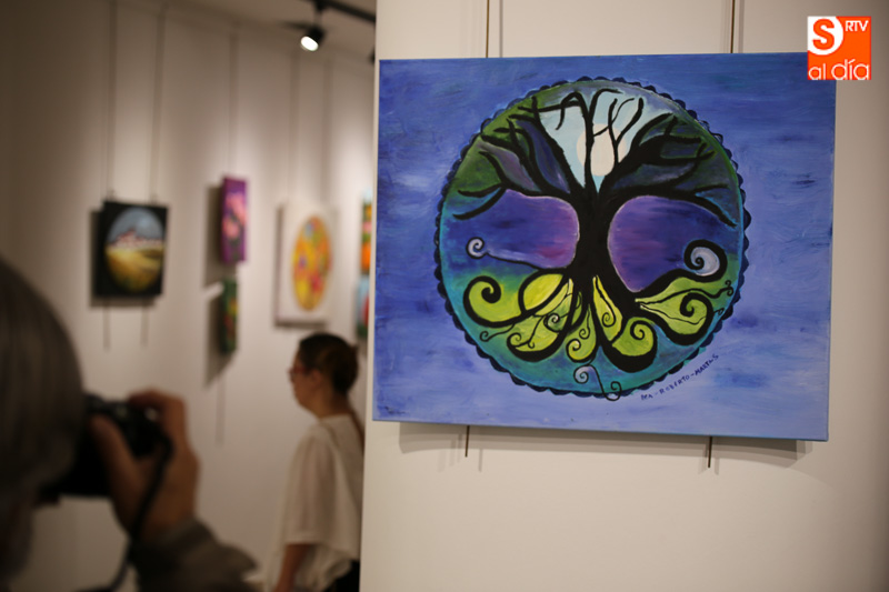 Exposición de Aviva en el Espacio Joven. Foto: Alberto Martín