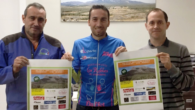 Momento de la presentación de la prueba atlética