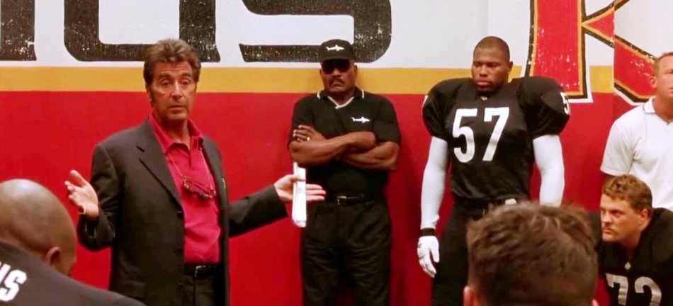 Al Pacino en una de las escenas de la película Un domingo cualquiera