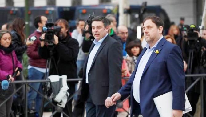 La juez decreta prisión incondicional para Junqueras y otros siete exconsejeros  