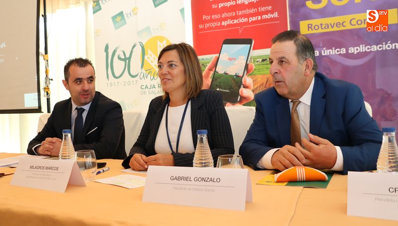La consejera de Agricultura y Ganadería, Milagros Marcos, en la VIII Jornada de Vacuno de Carne