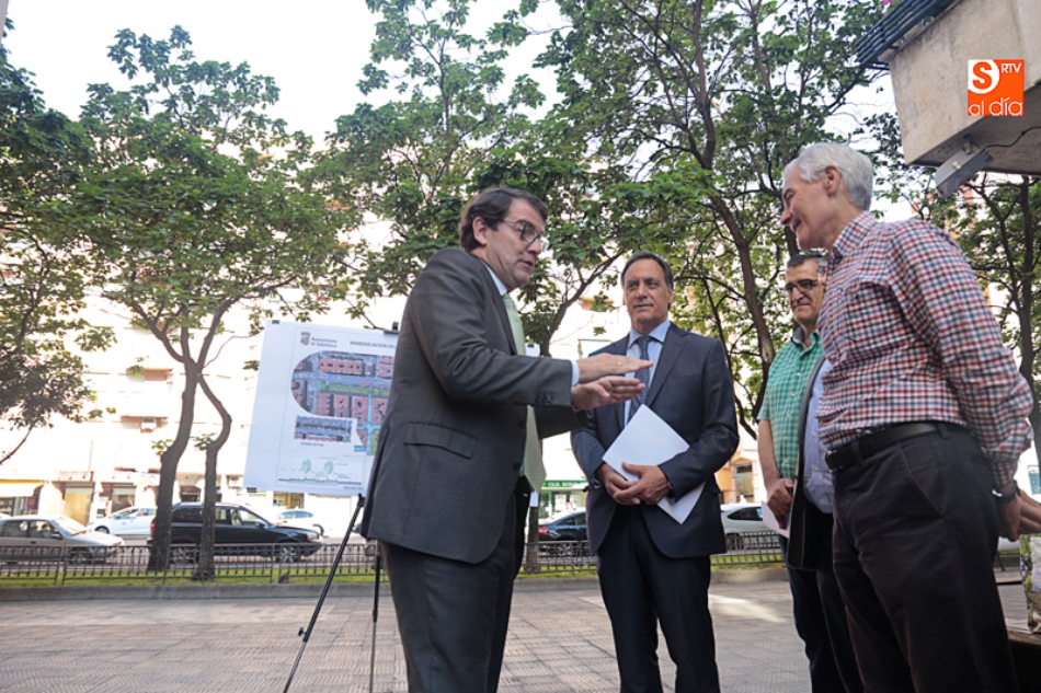 Alfonso Fernández Mañueco, alcalde de Salamanca, en la presentación de este proyecto
