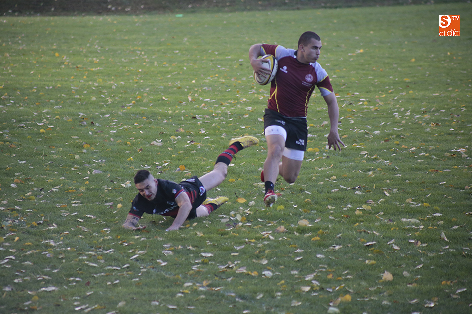 El ADUS Salamanca gana al Salamanca RC en un derbi desigual en Salas Bajas (38-3)  