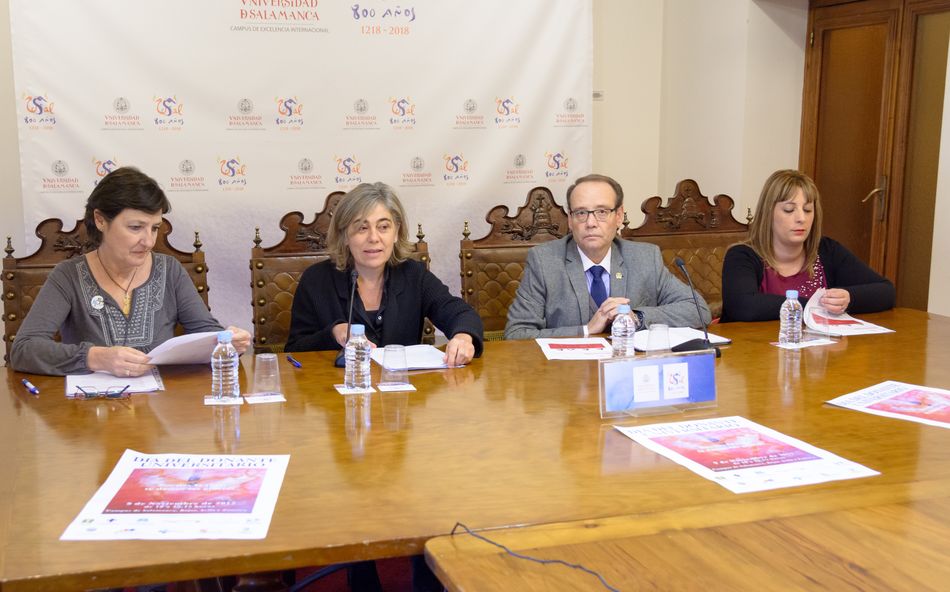 Presentación de las actividades del Día del Donante Universitario