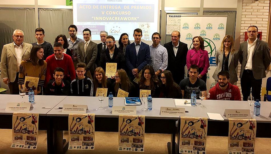 Galardonados de los premios Innovacreawork