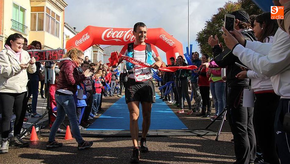 Miguel Ángel Heras, vencedor de la primera Ultra Trail Secretos del Duero