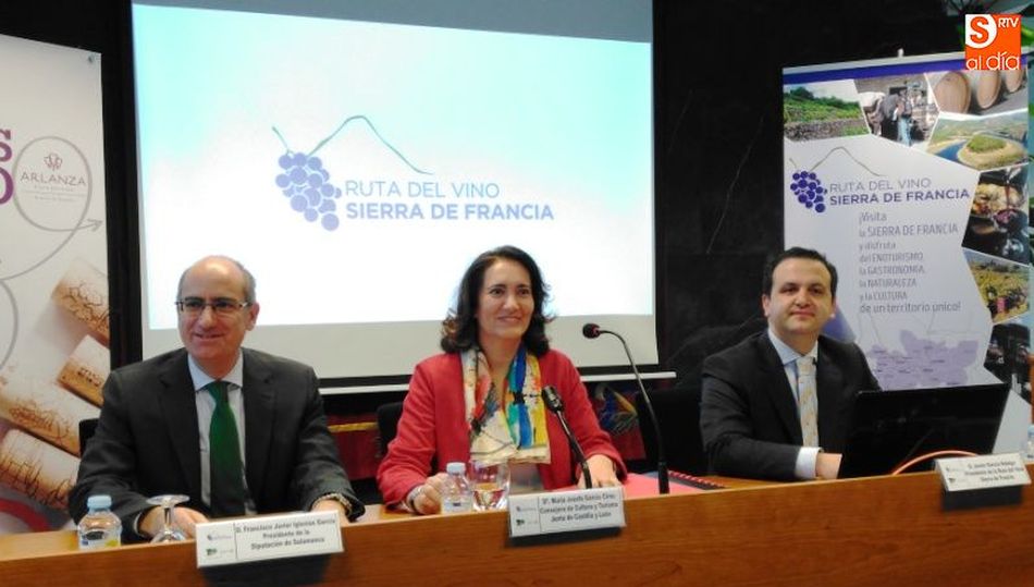 Presentación de la Ruta del Vino de la Sierra de Francia