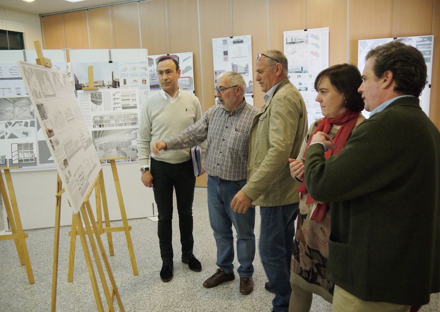 Imagen del concurso de ideas para elegir el proyecto del Centro Cultural l