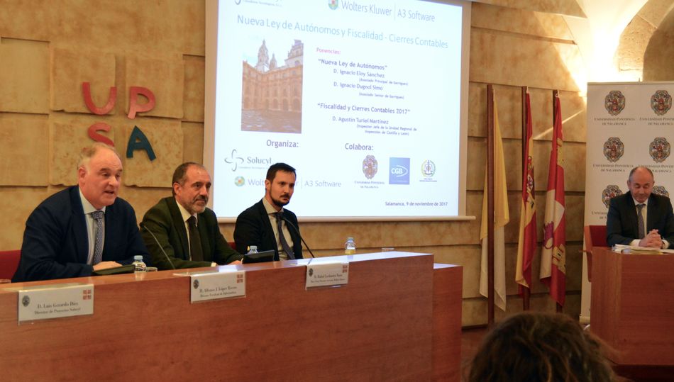 Los expertos realizaron una amplia exposición de las variantes que incluye la nueva ley de autónomos / UPSA