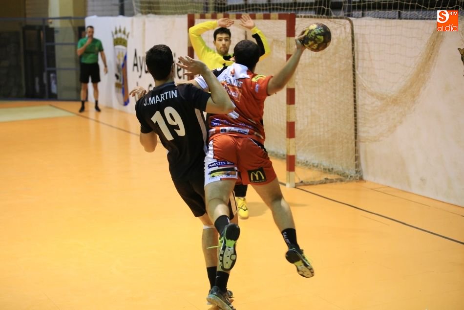 Imagen del partido del pasado sábado en el Río Tormes entre el Ciudad de Salamanca y el Sanse.