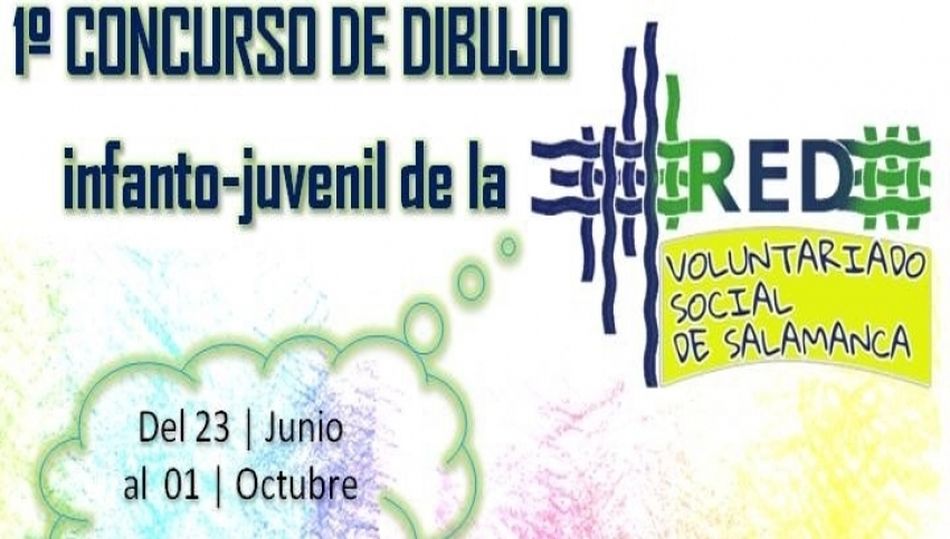 Cartel anunciador del concurso de dibujo.