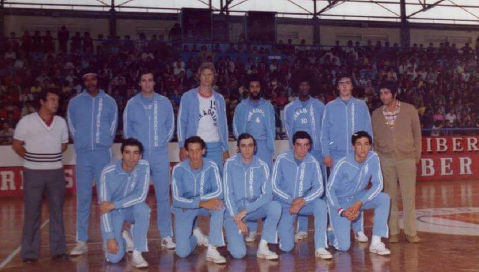 Plantilla del Obradoiro en la etapa del recordado técnico salmantino.