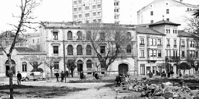 El Mercado del Ángel en la plaza de España