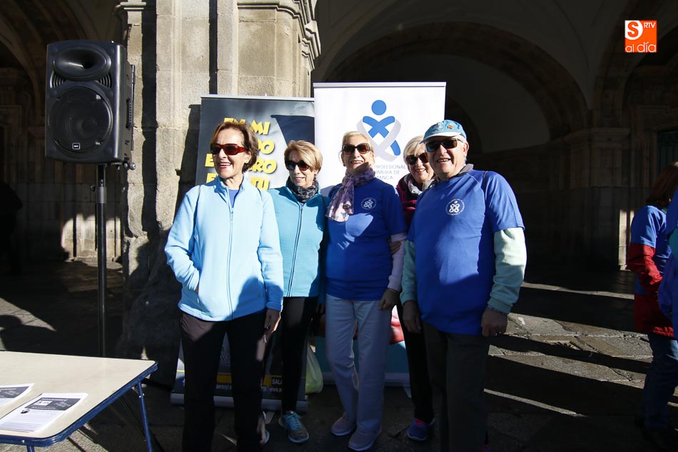 Los salmantinos se unen a la marcha a favor de AERSCYL