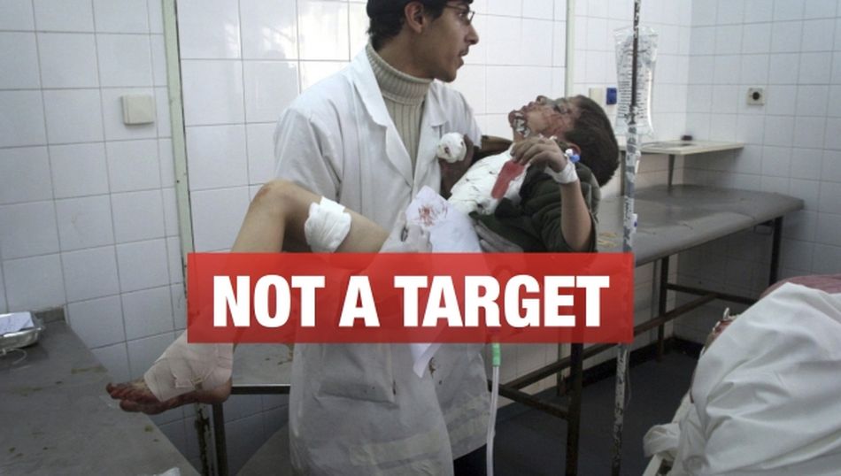 En países como Siria, Yemen o Afganistán, los hospitales son objeto de bombardeos