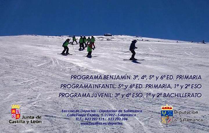 Cartel del programa organizado por la Diputación