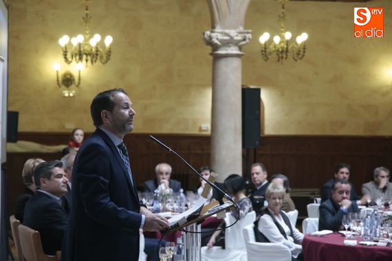 Alain Saldaña, presidente de los hosteleros salmantinos. Fotos: Alejandro López