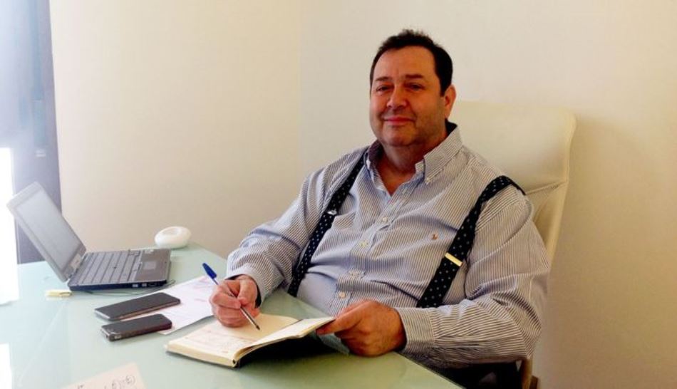 El presidente de AESCO, Benjamín Crespo