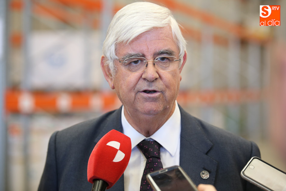 El presidente del Banco de Alimentos, Godofredo García