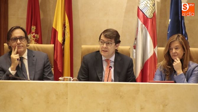 Fernández Mañueco ha comenzado con su intervención el debate sobre el estado de la ciudad