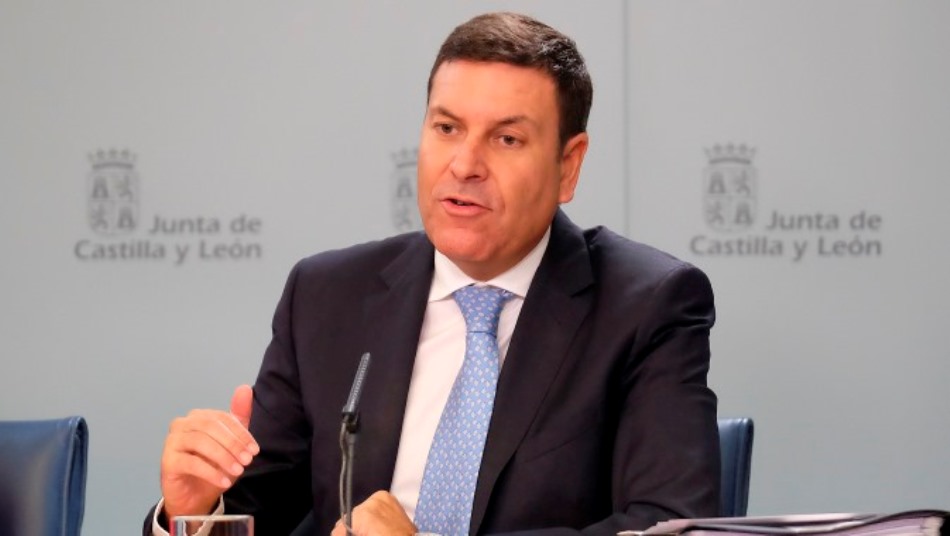 El consejero de Empleo, Carlos Fernández Carriedo