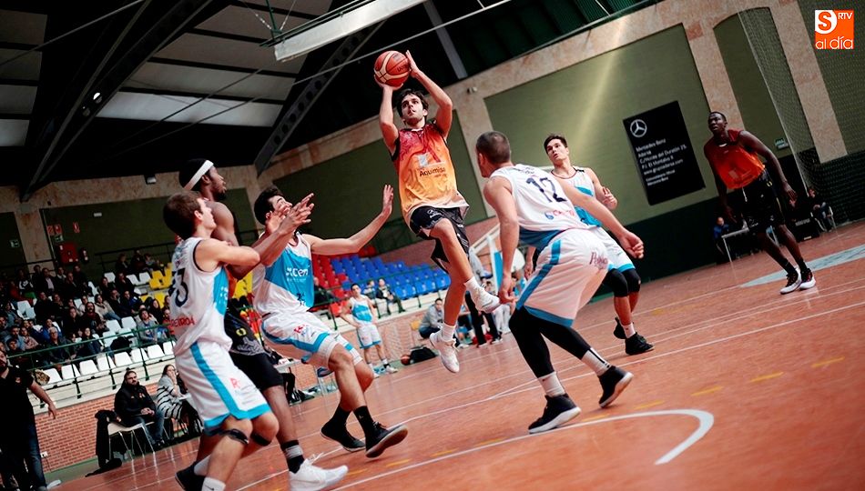 Momento de un partido del Aquimisa Carbajosa ante el Obradoiro