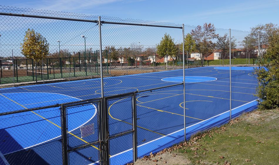 Obras de mejora de las instalaciones deportivas realizadas recientemente por el Ayuntamiento