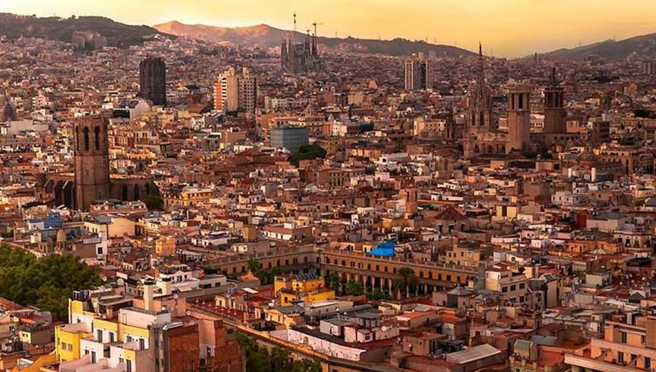 Panorámica de la Ciudad Condal.