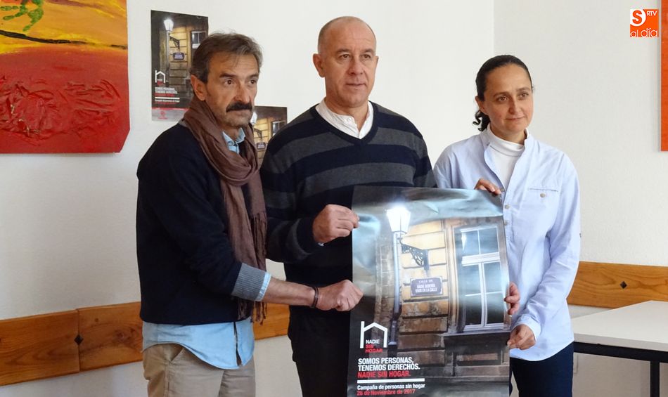 Narciso Sánchez, residente de Padre Damián, Toño Villalón y Ángela Cases