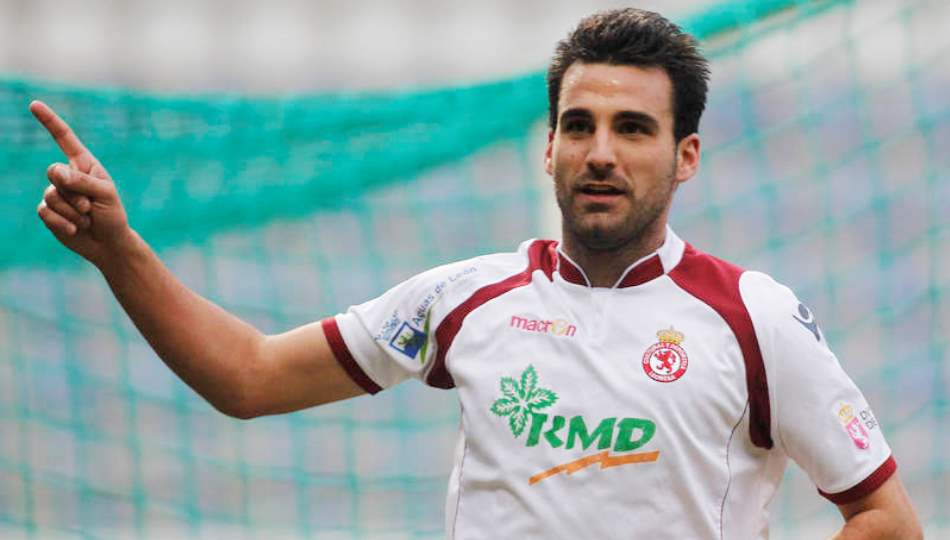 Murci, en su etapa con la Cultural y Deportiva Leonesa