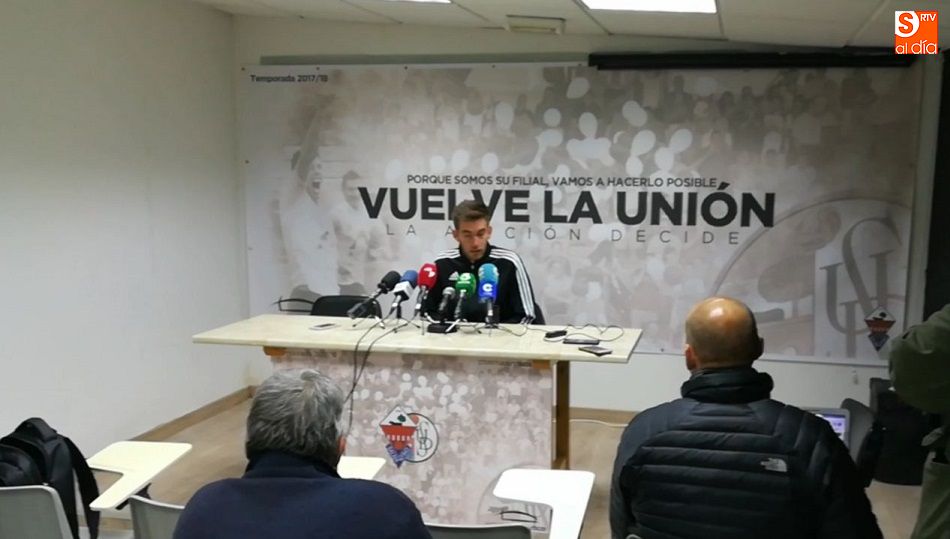 Pablo Cortés, durante la rueda de prensa.