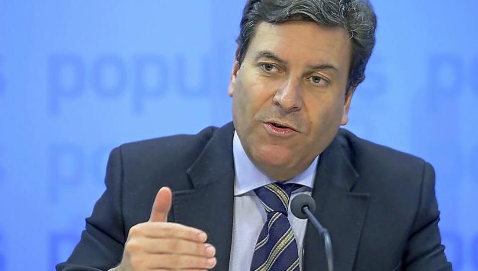 El consejero de Empleo, Carlos Fernández Carriedo