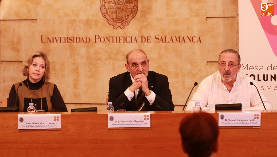 Presentación en la Pontificia de los actos del Día Internacional del Voluntariado / Alberto Martín