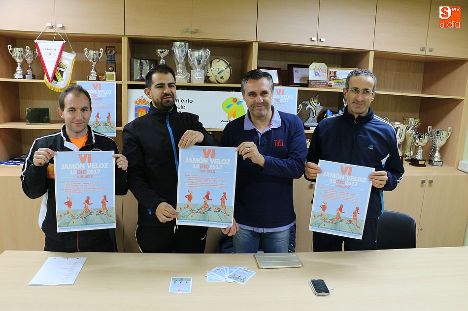 Los responsables del VI Jamón Veloz presentaron la carrera con novedades