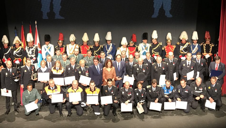 Entrega de medallas al mérito de la Protección Ciudadana y de la Policía Local de Castilla y León