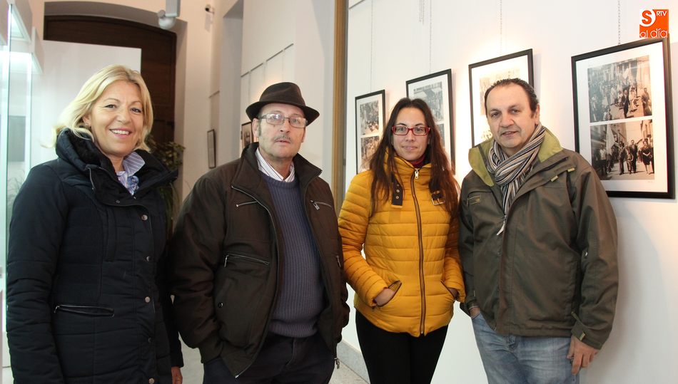 De iz., a der., María Teresa Marcos, Jacinto Iglesias, Tania Bernal y Antonio Vicente